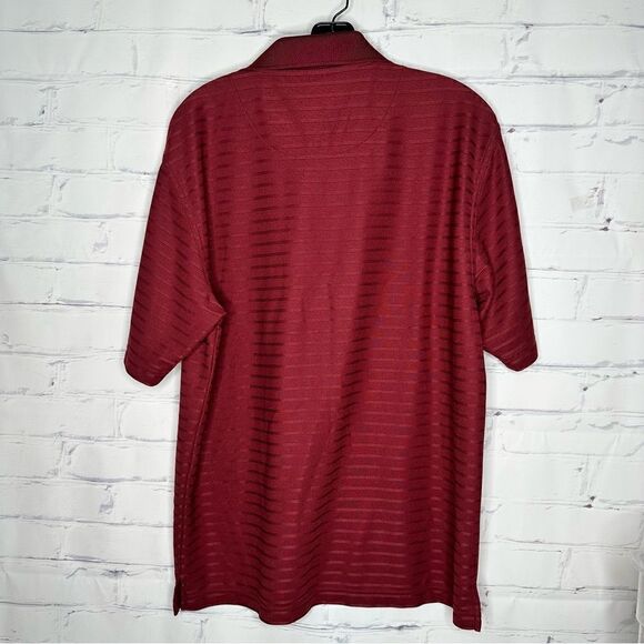 Grand Slam Gold Large men’s maroon shirt - Picture 2 of 3